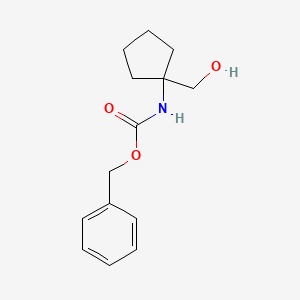 (1-hydroxymethyl-cyclopentyl)-carbamic Acid Benzyl Ester