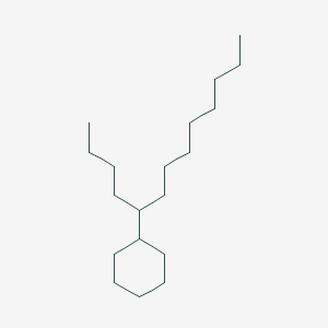 molecular formula C19H38 B085738 (1-Butylnonyl)cyclohexane CAS No. 13151-90-1