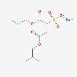 molecular formula C12H21NaO7S B085739 1,4-二异丁基磺酸钠 CAS No. 127-39-9