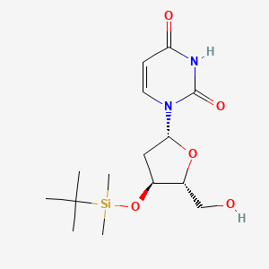 molecular formula C15H26N2O5Si B8574580 C15H26N2O5Si CAS No. 76223-05-7