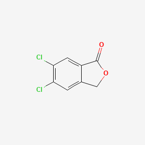 molecular formula C8H4Cl2O2 B8574594 5,6-Dichloro-3H-isobenzofuran-1-one 