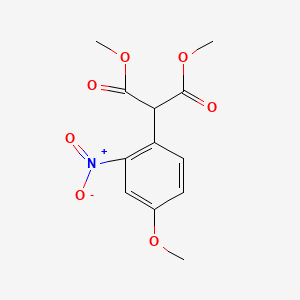 Dimethyl 2-(4-methoxy-2-nitrophenyl)malonate
