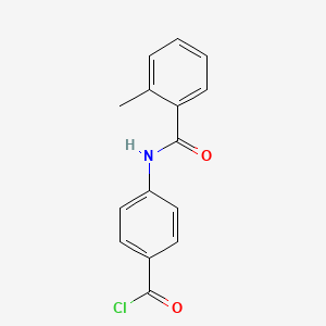 4-[(2-methylbenzoyl)amino]benzoyl Chloride
