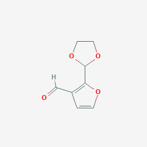2-(1,3-Dioxolan-2-yl)-3-furaldehyde