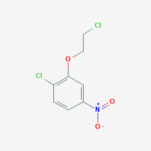 1-Chloro-2-[(2-chloroethyl)oxy]-4-nitrobenzene