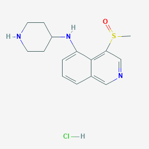 4-(4-Methanesulfinyl-5-isoquinolyl)aminopiperidine hydrochloride