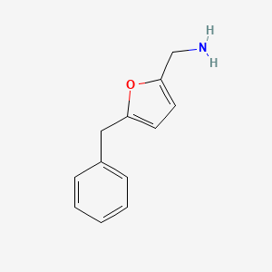5-(Phenylmethyl)-2-furanmethanamine
