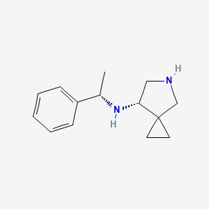 (S)-7-[(S)-1-Phenylethyl]amino-5-azaspiro[2.4]heptane