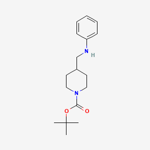 N-Phenyl-1-t-butoxycarbonylpiperidine-4-methylamine