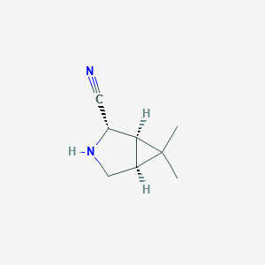 (1R,2S,5S)-6,6-dimethyl-3-azabicyclo[3.1.0]hexane-2-carbonitrile