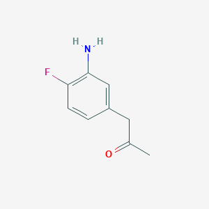 1-(3-Amino-4-fluorophenyl)propan-2-one