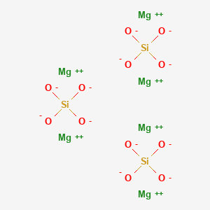 molecular formula Mg6O12Si3 B8575099 Hexamagnesium;trisilicate 