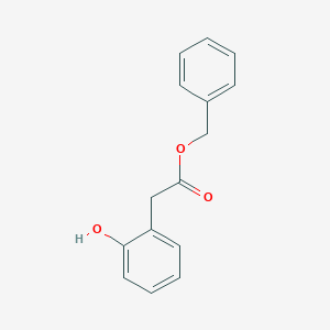 molecular formula C15H14O3 B8575118 Benzyl 2-(2-hydroxyphenyl)acetate 