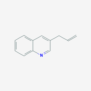 molecular formula C12H11N B8575325 3-Allylquinoline 