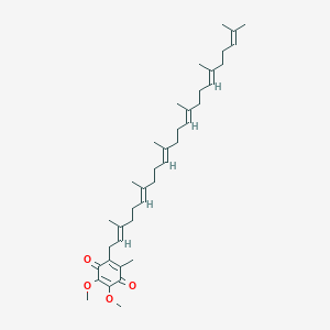 molecular formula C39H58O4 B085759 2,3-Dimethoxy-5-methyl-6-(farnesylfarnesyl)-1,4-benzoquinone CAS No. 1065-31-2