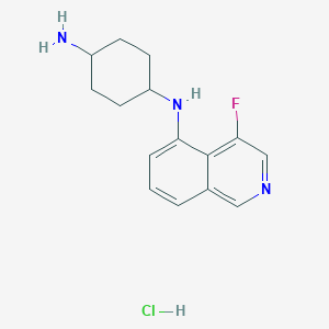 N-(4-Fluoro-5-isoquinolyl)-1,4-cyclohexanediamine hydrochloride