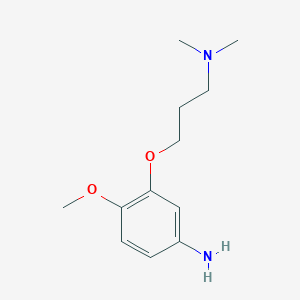 3-(3-Dimethylaminopropoxy)-4-methoxyaniline