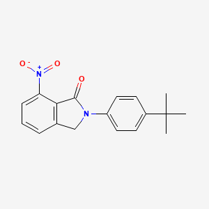 2-(4-Tert-butyl-phenyl)-7-nitro-2,3-dihydro-isoindol-1-one
