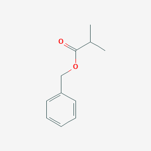 molecular formula C11H14O2 B085764 Benzyl isobutyrate CAS No. 103-28-6