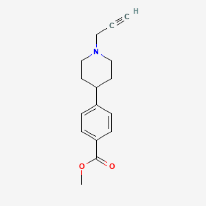 Methyl 4-(1-prop-2-ynylpiperidin-4-yl)benzoate