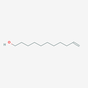 molecular formula C11H22O B085765 10-十一烯-1-醇 CAS No. 112-43-6