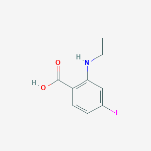 2-Ethylamino-4-iodo-benzoic acid