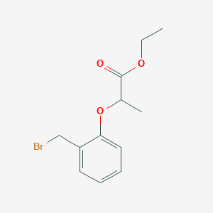 Ethyl 2-(2-bromomethylphenoxy)propionate