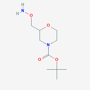 Tert-butyl 2-[(aminooxy)methyl]morpholine-4-carboxylate