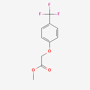 molecular formula C10H9F3O3 B8576775 methyl 2-[4-(trifluoromethyl)phenoxy]acetate 