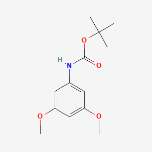 molecular formula C13H19NO4 B8576814 Tert-butyl 3,5-dimethoxyphenylcarbamate 