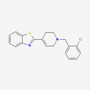 4-(Benzothiazol-2-yl)-1-(2-chlorobenzyl)-1,2,3,6-tetrahydropyridine