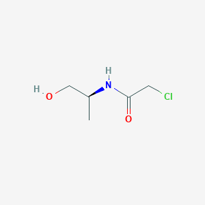 (S)-2-chloro-N-(1-hydroxypropan-2-yl)acetamide