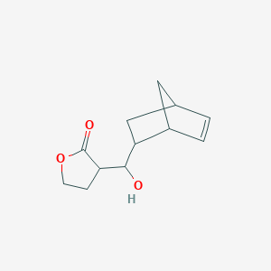 3-[(Bicyclo[2.2.1]hept-5-en-2-yl)(hydroxy)methyl]oxolan-2-one