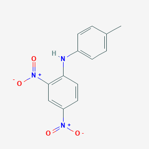 molecular formula C13H11N3O4 B085770 N-(4-Methylphenyl)-2,4-dinitroaniline CAS No. 1033-01-8