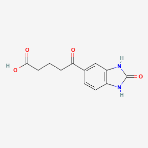 5-(benzimidazol-2(3H)-one-6-yl)-5-oxopentanoic acid