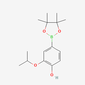 2-Isopropoxy-4-(4,4,5,5-tetramethyl-1,3,2-dioxaborolan-2-YL)phenol