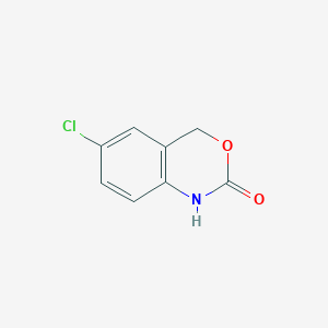 molecular formula C8H6ClNO2 B8577120 6-Chloro-1,4-dihydro-benzo[d][1,3]oxazin-2-one 