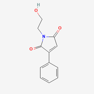1-(2-Hydroxyethyl)-3-phenyl-1H-pyrrole-2,5-dione