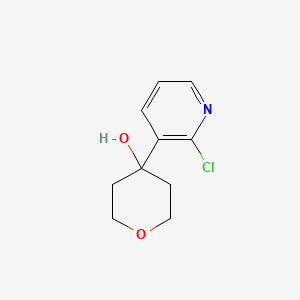 4-(2-Chloropyridin-3-YL)tetrahydro-2H-pyran-4-OL