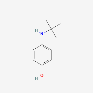 molecular formula C10H15NO B8577154 p-Hydroxyphenyl-t-butylamine 