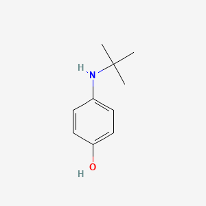 molecular formula C10H15NO B8577154 4-(tert-Butylamino)phenol 