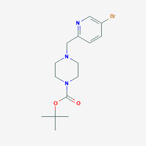 Tert-butyl 4-[(5-bromopyridin-2-yl)methyl]piperazine-1-carboxylate