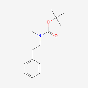 molecular formula C14H21NO2 B8577188 N-Boc,N-methyl phenethylamine 
