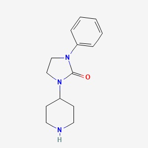 1-Phenyl-3-(piperidin-4-yl)imidazolidin-2-one