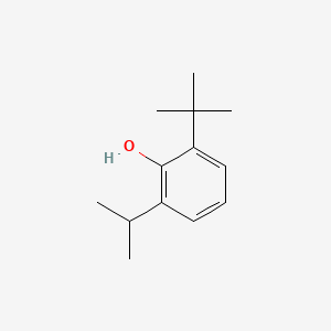 molecular formula C13H20O B8577520 2-Isopropyl-6-tert-butylphenol CAS No. 22791-95-3
