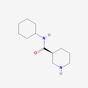 (3S)-N-Cyclohexyl-3-piperidinecarboxamide