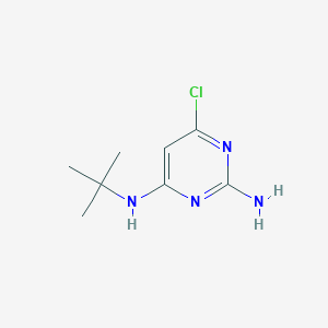 2-Amino-4-tert-butylamino-6-chloropyrimidine