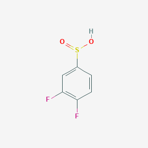 3,4-Difluoro-benzenesulfinic acid