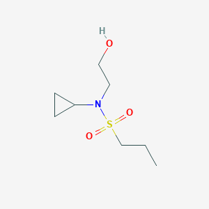 Propane-1-sulfonic acid cyclopropyl-(2-hydroxy-ethyl)-amide