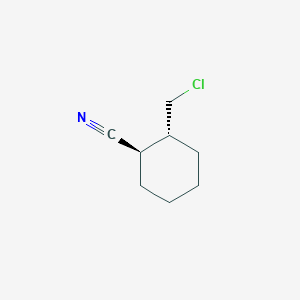 (1R,2R)-2-(Chloromethyl)cyclohexane-1-carbonitrile